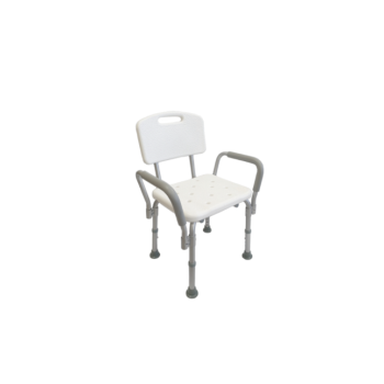 Cadeira de WC/Banho ( c/apoio de braços, Assento PE)