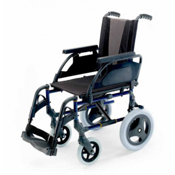 BREEZY PREMIUM-Cadeira de Rodas Manual c/ Encosto Partido e Rodas Dianteiras Maciças 8''x1''