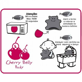 Peluche de Bebé Cherry Belly